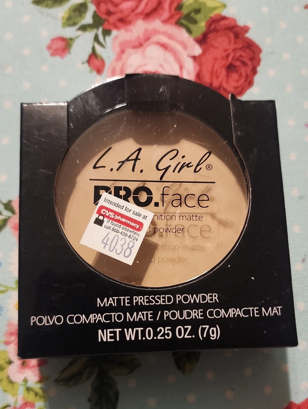 LA Girl Pro.Face Matte Pressed Powder - Beige Cream